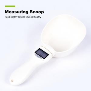 LCD display cat weight scooper pet dog food scale cup Digital electric Measuring spoon