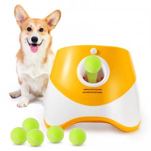 Modern Automatic Pet Dog Ball Toy Interactive Tennis Ball Launcher Thrower